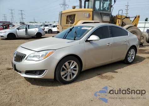 2016 Buick Regal из США, поврежденный, VIN 2G4GK5EX7G9118439